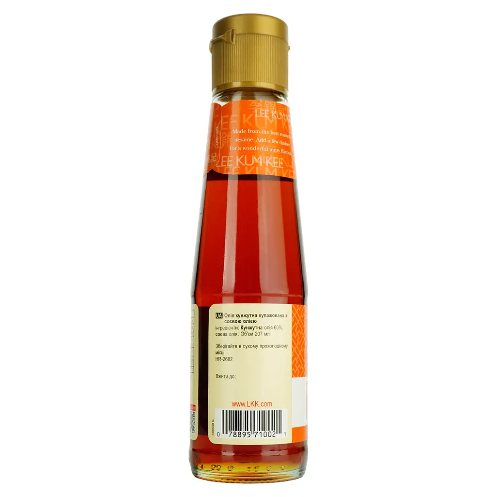 Олія кунжутна Lee Kum Kee Sesame oil blended 207 мл - фото 3