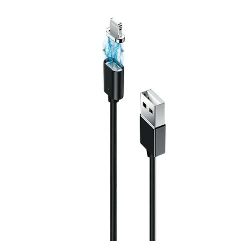 Дата кабель USB 2.0 AM to Lightning 1.0m Magnet Grand-X (MG-01L) - фото 3