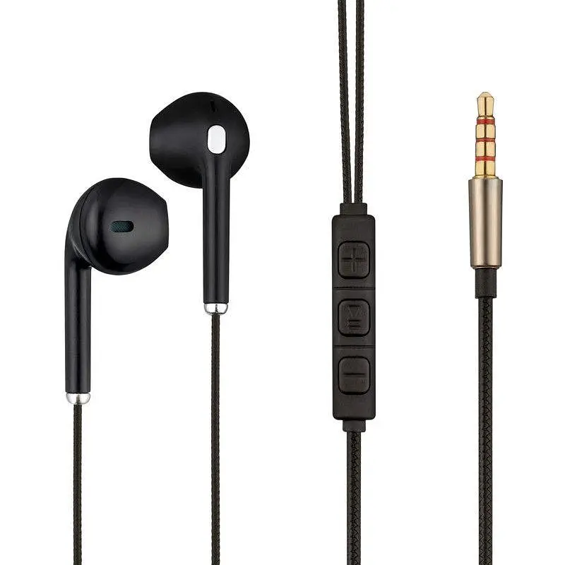 Наушники Gelius Ultra Iron Xiaomirage GU-HF017 Black with Xiaomic + button call answering - фото 2