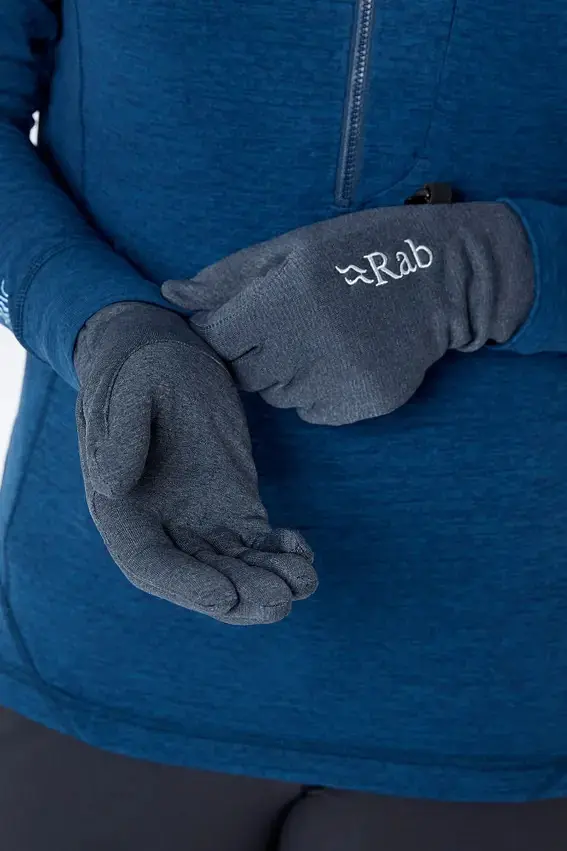 Рукавички жіночі Rab Geon Gloves Womens M Сірий - фото 4