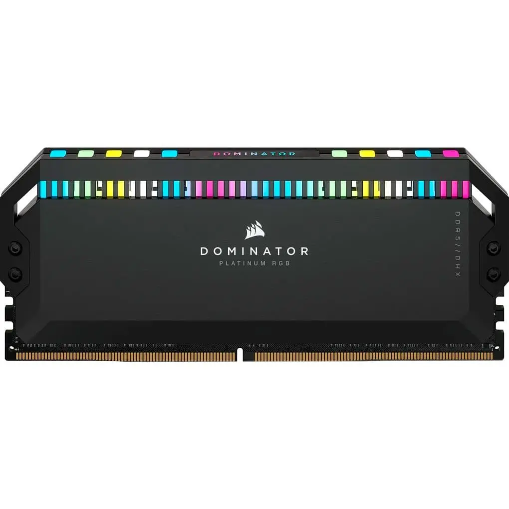 Модуль памяти Corsair DDR5 64GB (2x32) 6000MHz DOMINATOR PLATINUM RGB Black XMP 3.0 (CMT64GX5M2B6000C40) Б/у - фото 3