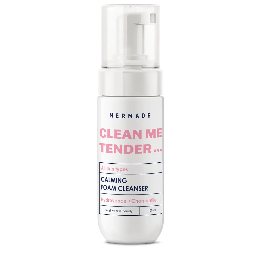 Подарунковий набір Mermade Hydrate your skin: ензимна маска Geez…Im Doing My Best 50 мл + зволожуючий крем для обличчя No Boring Days 50 мл + очищуюча пінка для обличчя Clean Me Tender 150 мл + сироватка-бустер для обличчя Hyalu Ronic 30 мл - фото 6
