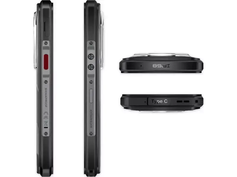 Смартфон Oukitel WP62 12/512GB Silver - фото 5