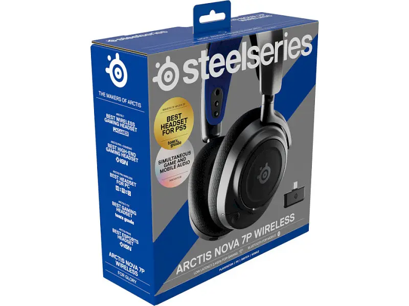 Навушники з мікрофоном SteelSeries Arctis Nova 7P Black (61559) - фото 9