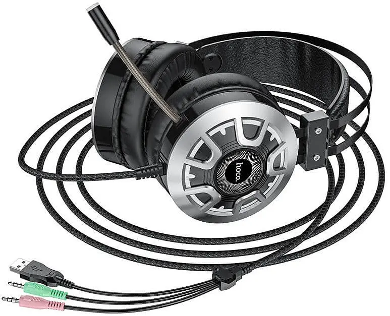 Наушники Hoco Gaming LED headphones Hi-Res ESD05 - фото 3