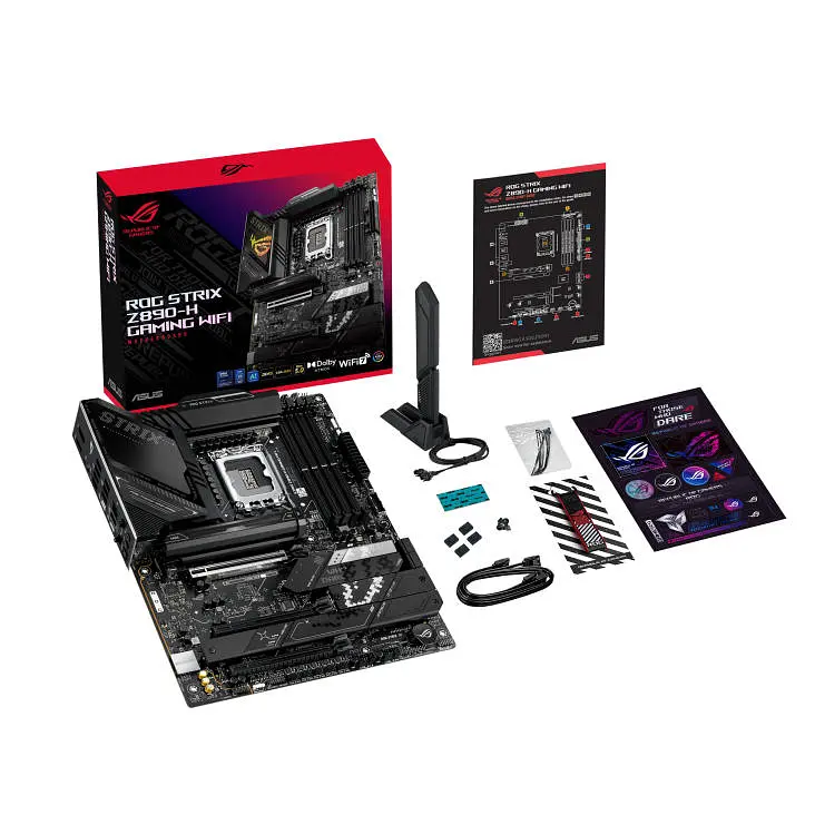 Материнcька плата ROG STRIX Z890-H GAMING WIFI s1851 Z890 4xDDR5 M.2 HDMI DP Wi-Fi BT ATX Asus teh0019059 - фото 3