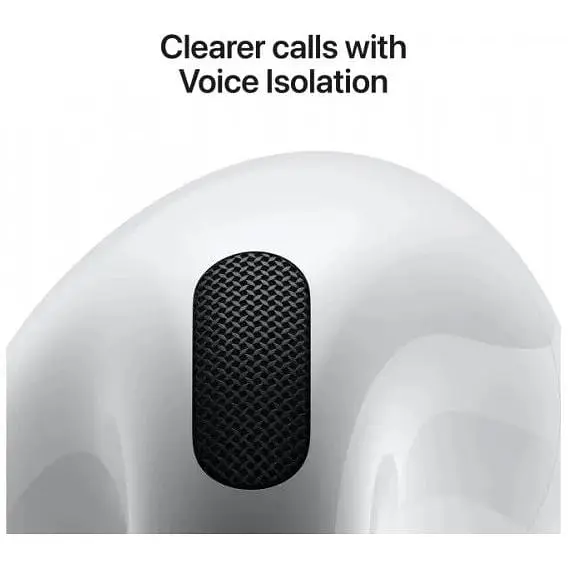 Наушники беспроводные Apple AirPods 4 with Active Noise Cancellation (MXP93ZE/A) MXP93ZE/A - фото 4