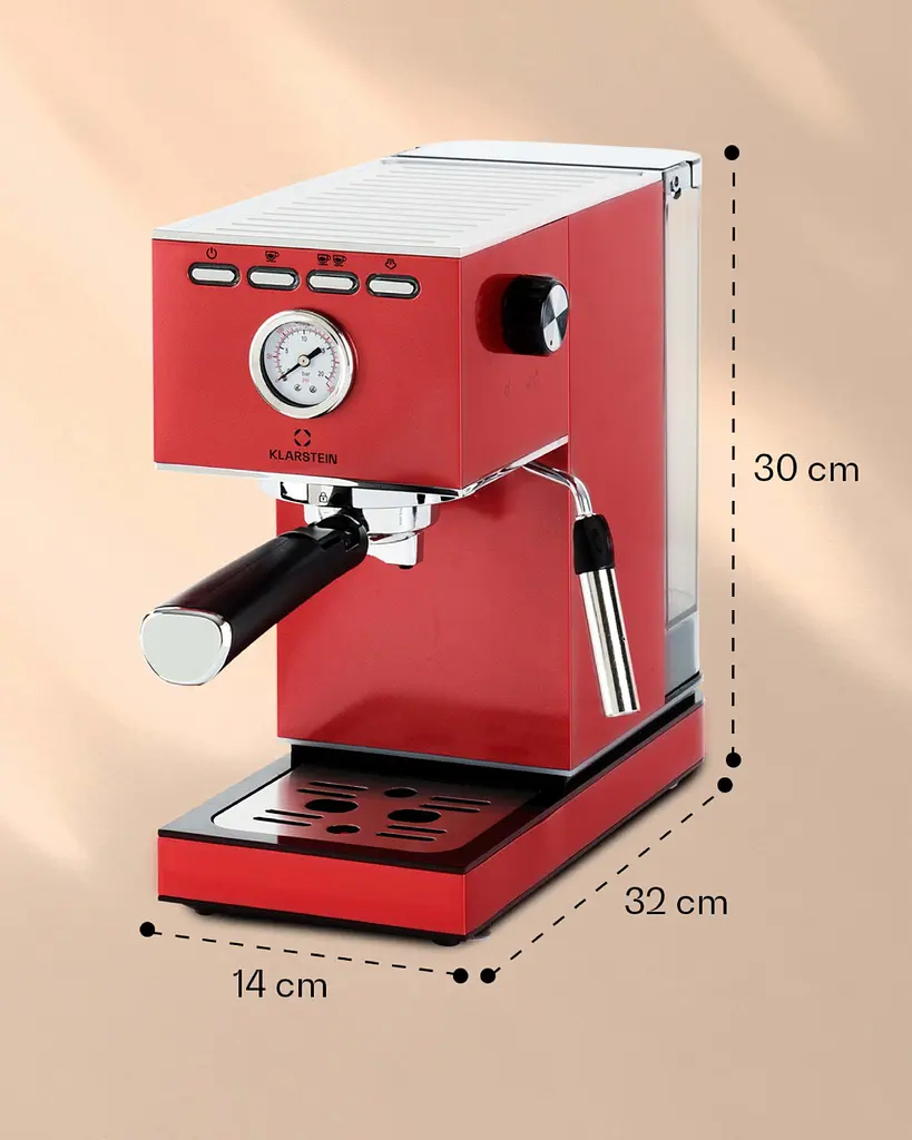 Кофеварка Klarstein Pausa 20 бар (10038394) - фото 5