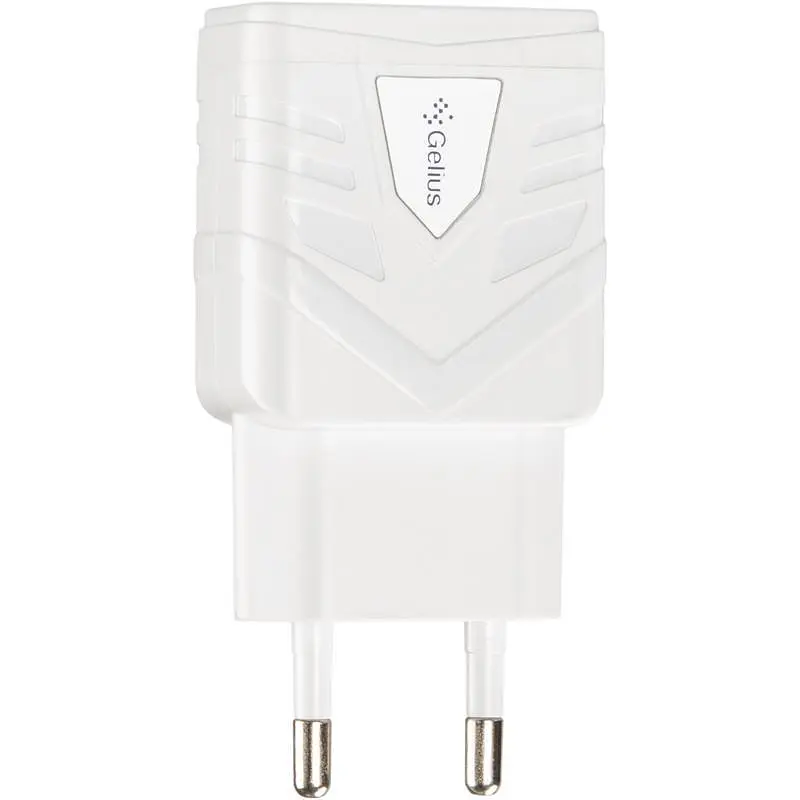Мережевий зарядний пристрій Gelius Optimus Ultra GU-HC03 2USB 1A White - фото 7