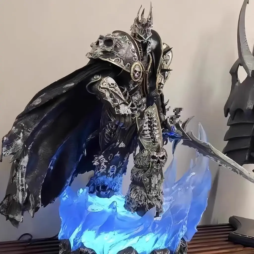 Фигурка светильник Варкрафт Король Лич Warcraft The Lich King 40 см - фото 2