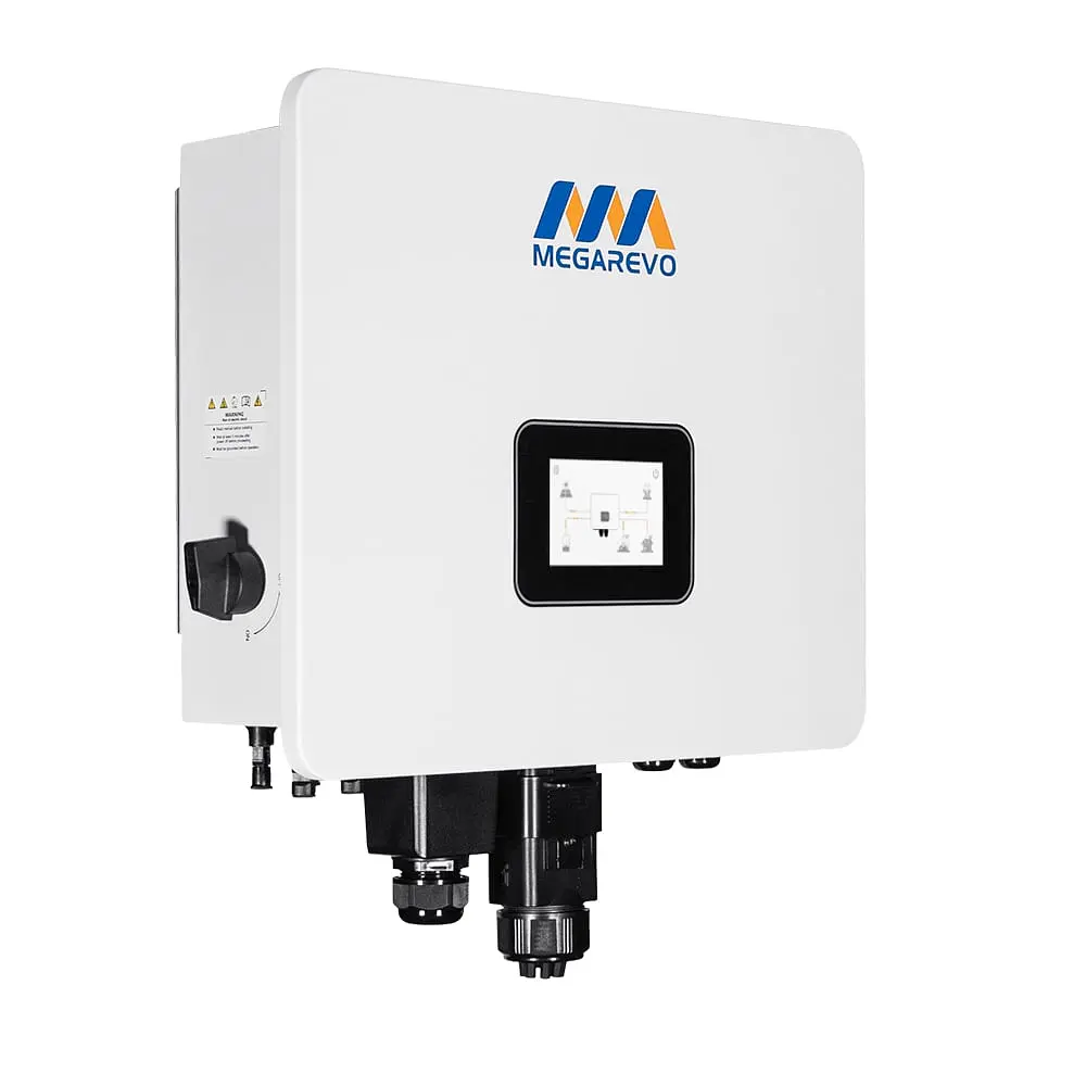 Гібридний однофазний інвертор для сонячних панелей 6kW Megarevo R6KL1DA-G2S 2 MPPT WiFi (42-00238) - фото 4