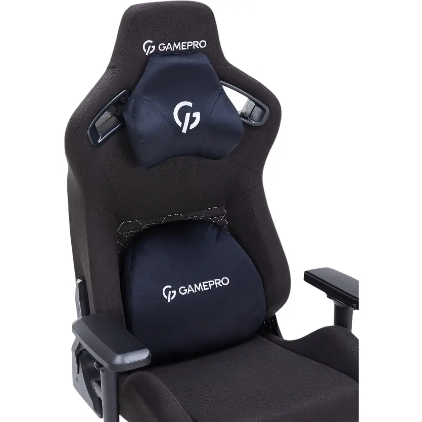Ігрове крісло GamePro Size XL Fabric Black (GC900B) - фото 13