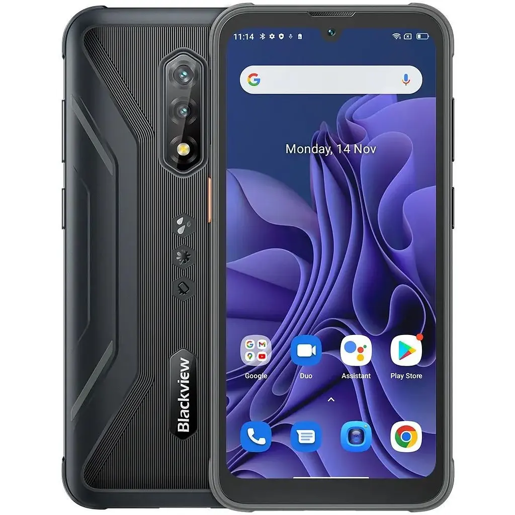 Смартфон Blackview BV5200 Pro 4/64Gb черный (6931548310532) - фото 3