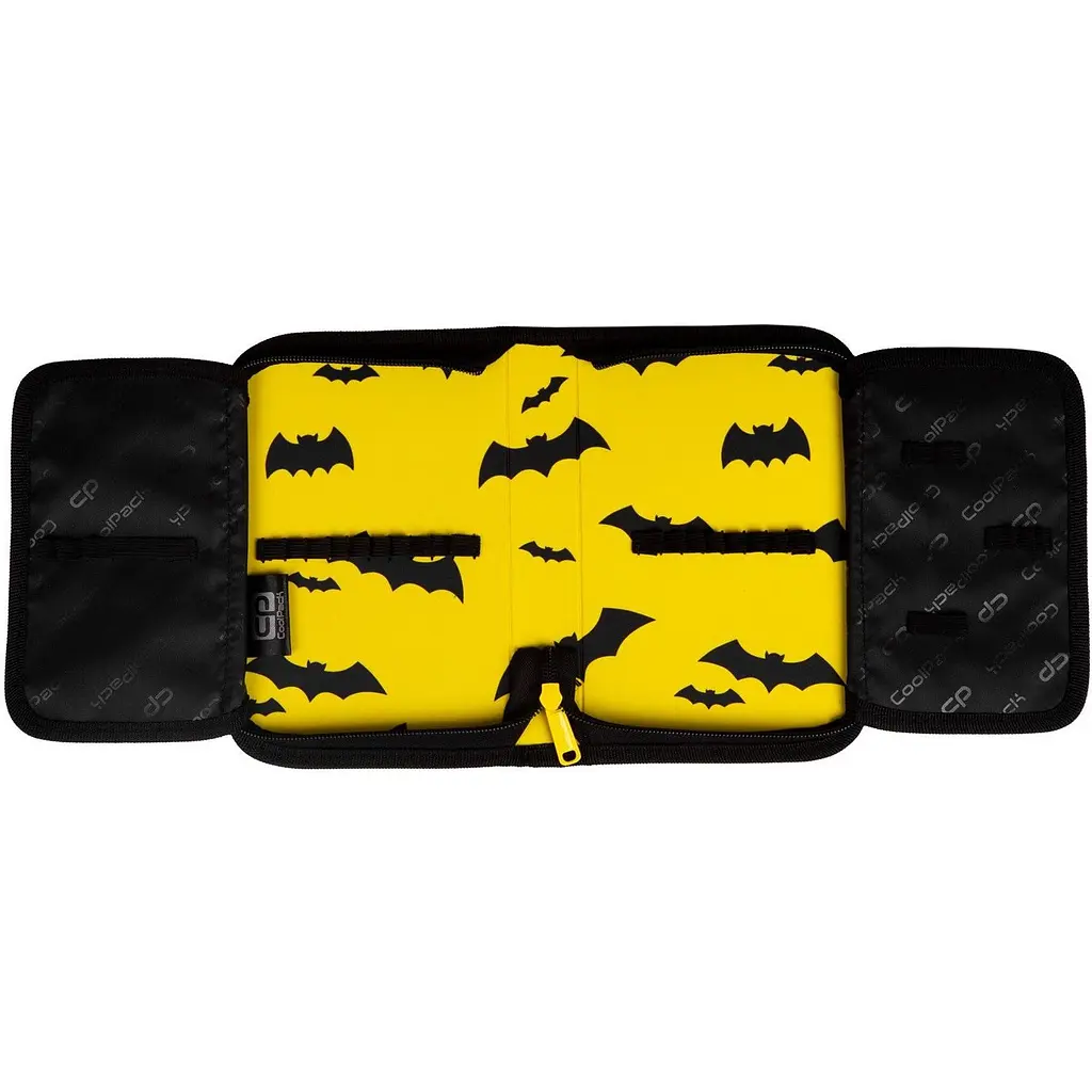 Пенал на блискавці СoolPack Clipper Darker Night, з органайзером для ручок, 20х14х3 см (F076680) - фото 3
