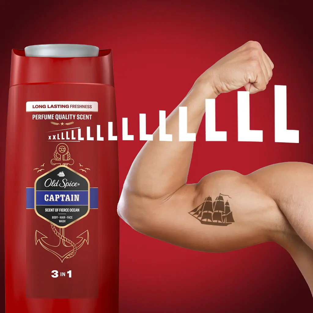 Гель для душу Old Spice Captain 675 мл (8006540280140) - фото 2