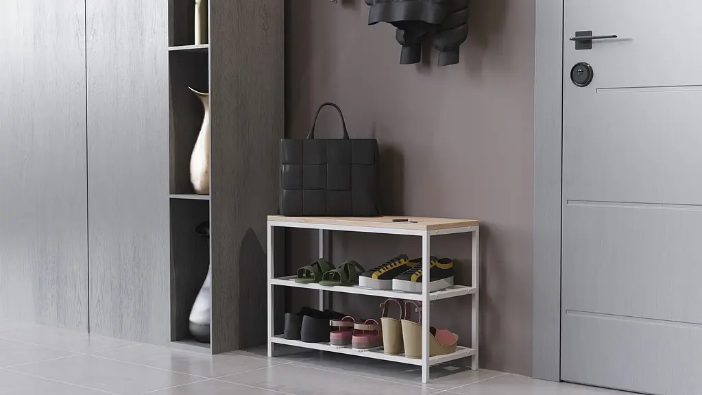Банкетка универсальная Ferrum-decor Слайм 45x63x26 белый ДСП Дуб Сан-Марино 16мм (FRD-104076) - фото 2