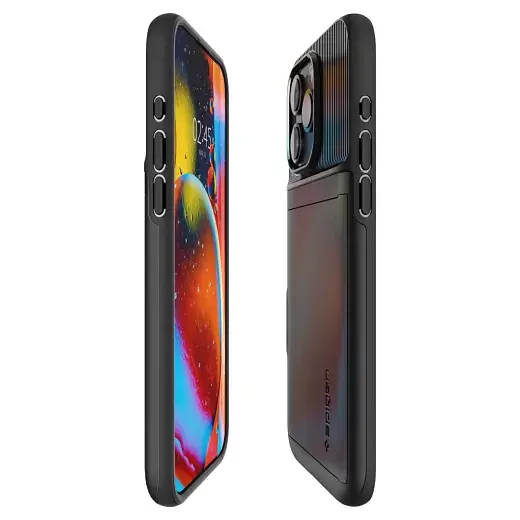 Чохол Spigen Slim Armor CS Black для iPhone 15 Pro Max (ACS06589) - фото 6