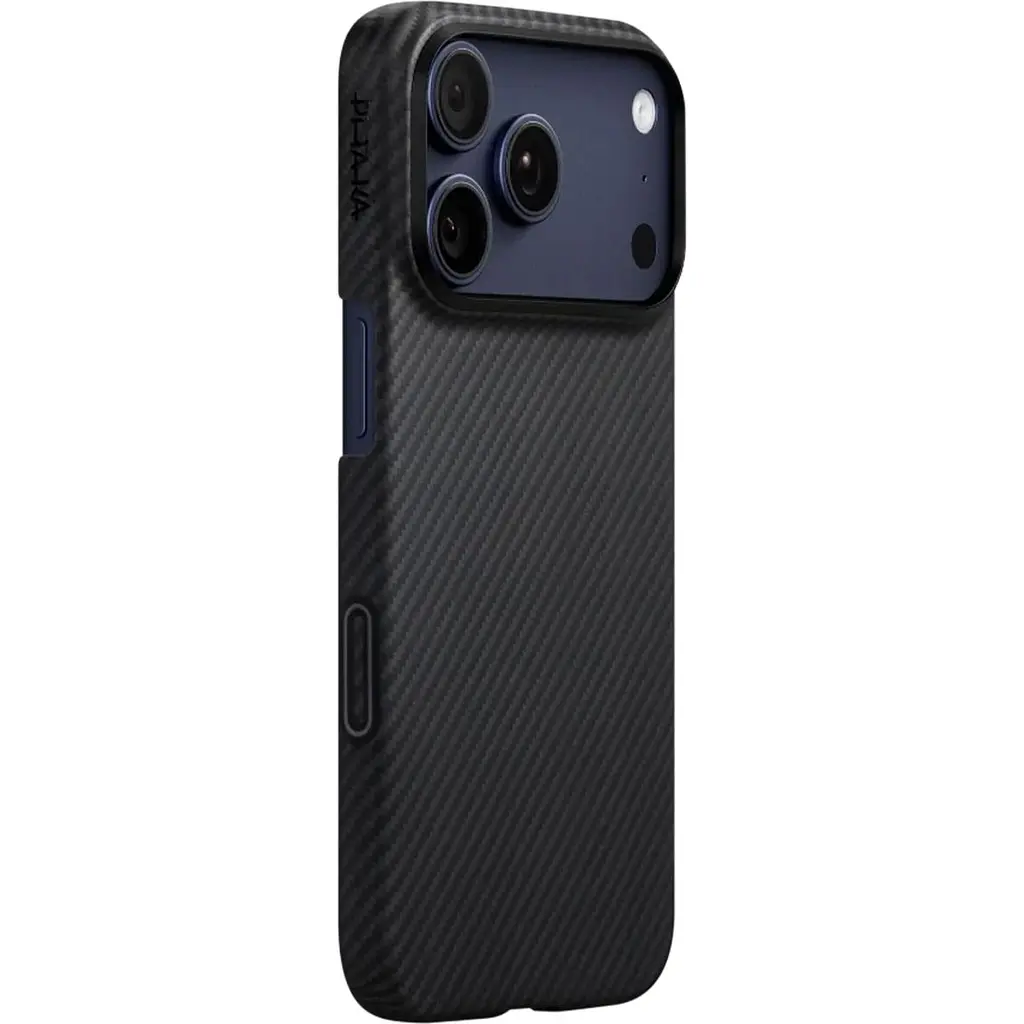 Чехол Pitaka Ultra-Slim Case Twill 600D для Apple iPhone 17 Pro Max Black/Grey (KI1701BPM) [146980] - фото 2
