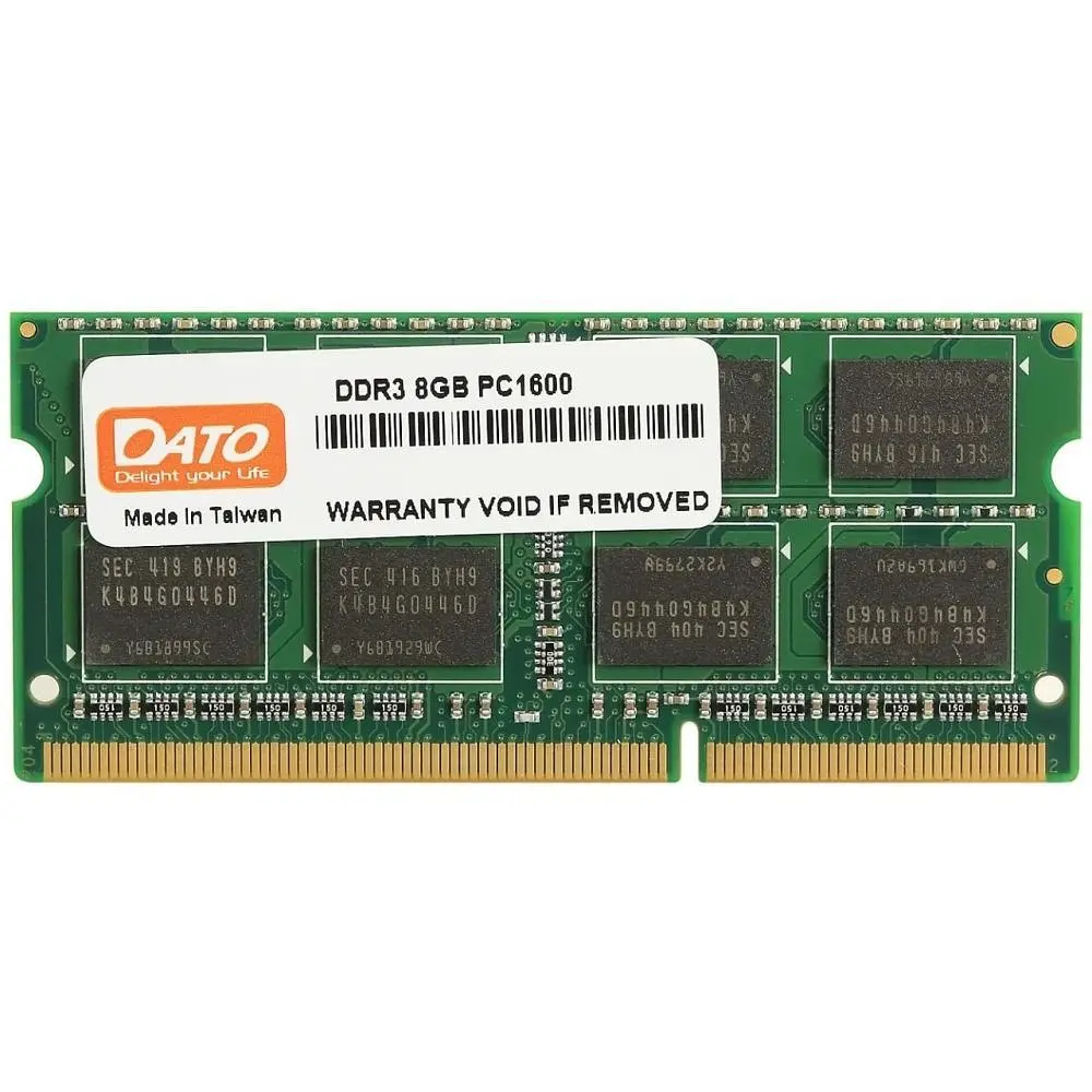 Модуль пам`ятi SO-DIMM DDR3L 8GB/1600 Dato (DT8G3DSDLD16) - фото 2