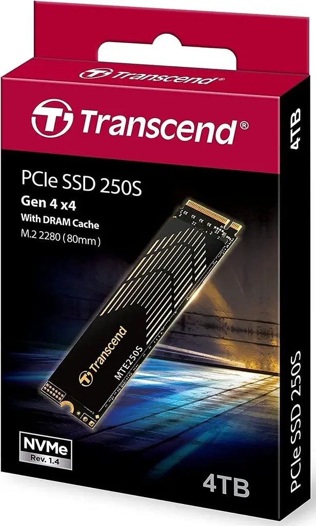 Накопичувач SSD Transcend m.2 NVMe 4TB M.2 MTE250S (FFMSTR02093) - фото 3