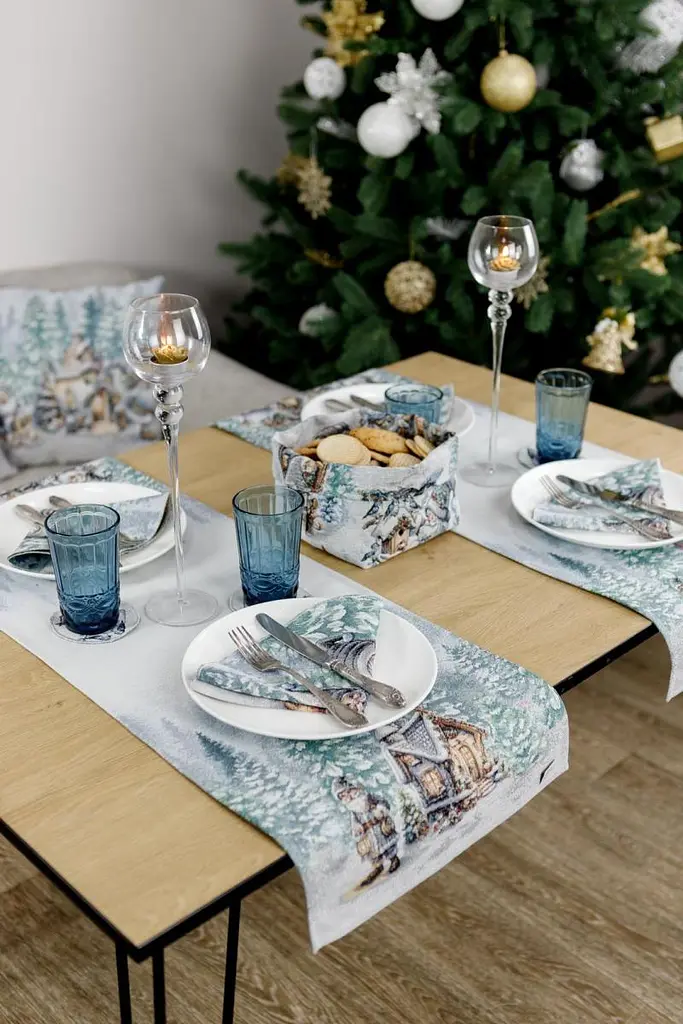 Доріжка Прованс гобеленова Казкові гноми 140х40 см (38433) - фото 3