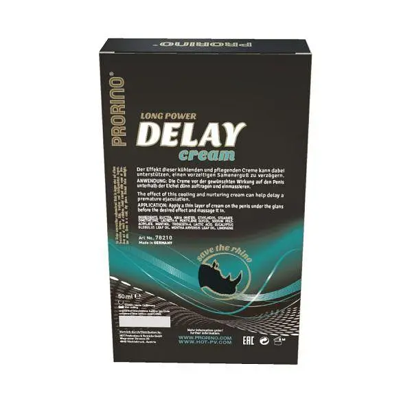 Крем прологантор для мужчин Prorino Delay Cream, 50 мл - фото 3