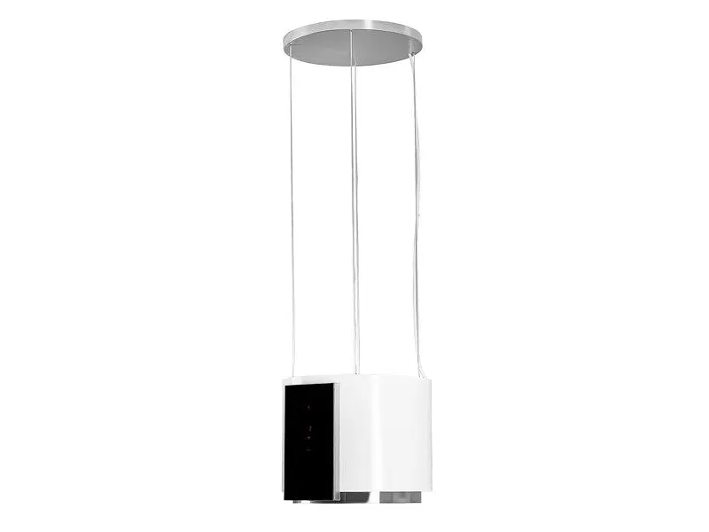 Витяжка VDB Isla Glass White - фото 2