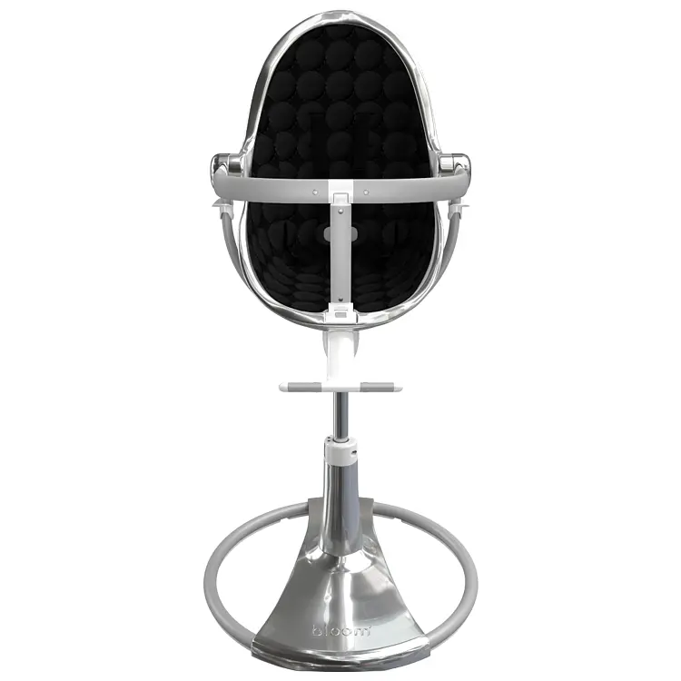Стульчик для кормления Bloom Fresco Silver/Midnight black (E10535-S\U10543-MB) - фото 3