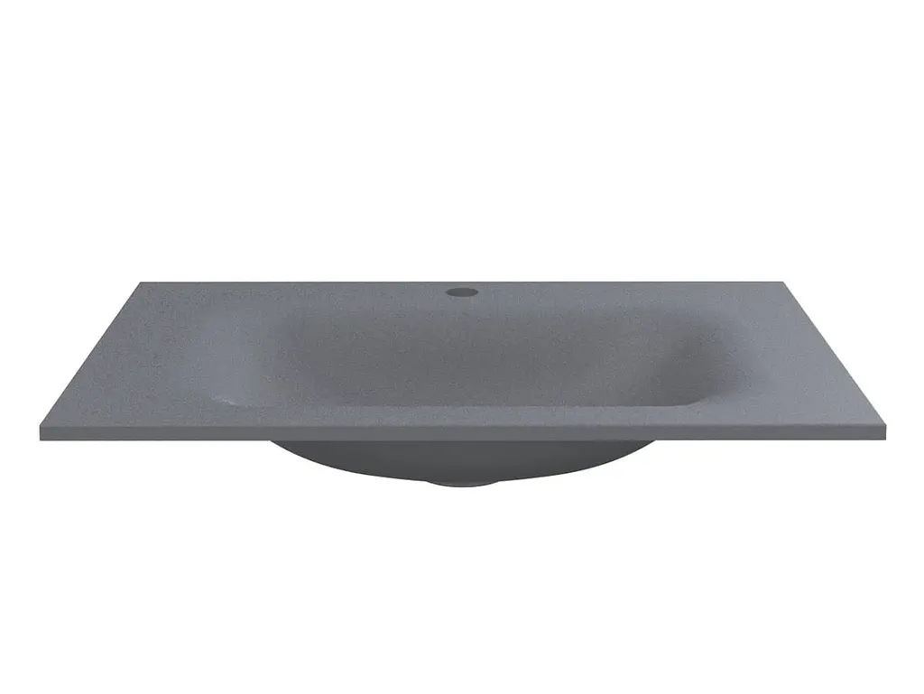 Умивальник Miraggio Jessel 700 mirastone gray 0001465, Сірий - фото 2