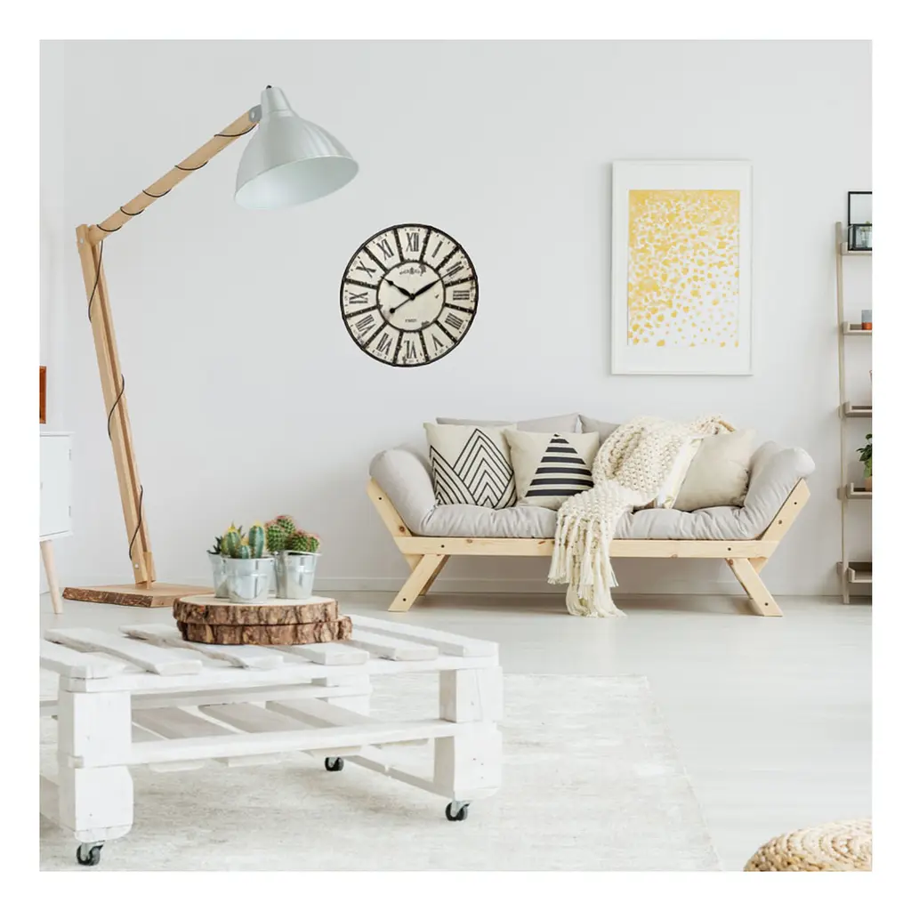 Годинник настінний TFA Vintage XXL 60303902 - фото 3