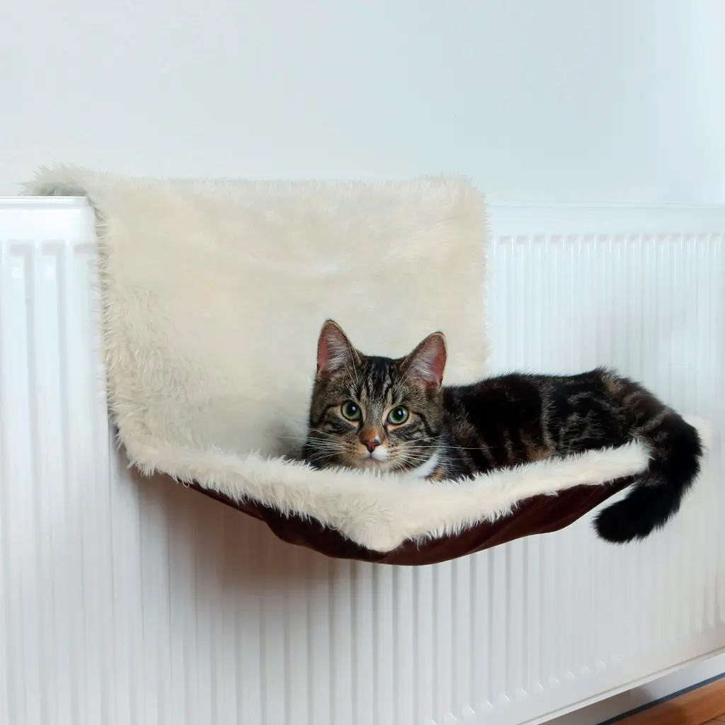 Лежак на радіатор Trixie Radiator Bed, 45x26x31 см, бежевий - фото 2