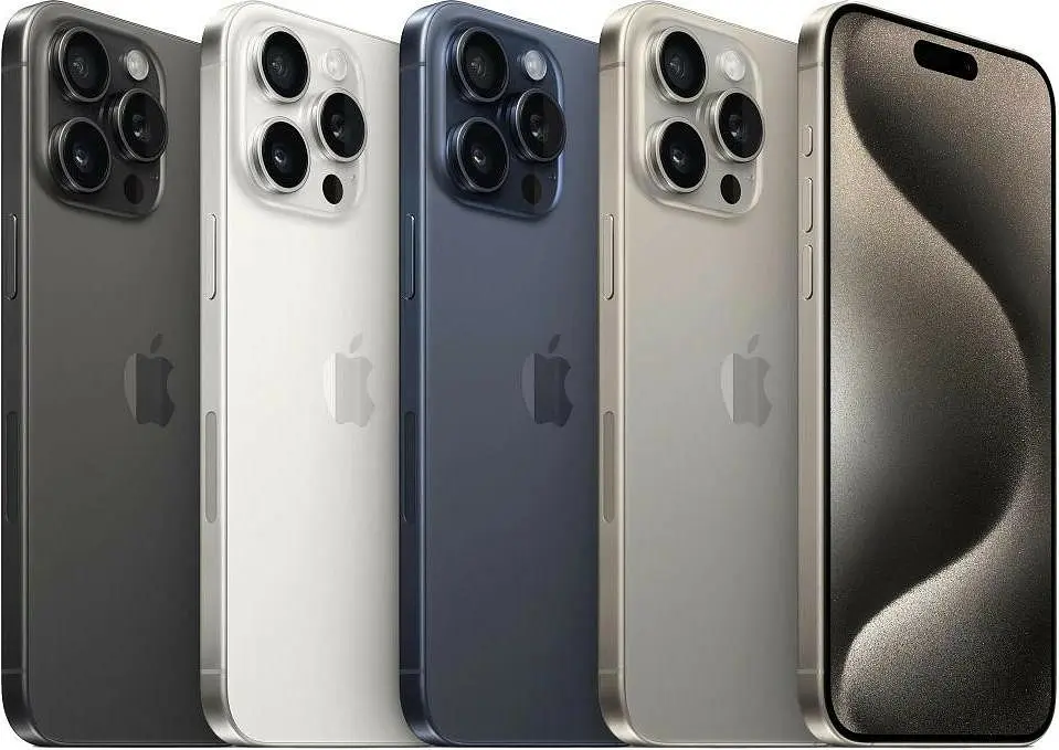 Смартфон Apple iPhone 15 Pro Max 256GB Natural Titanium Grade A - фото 2