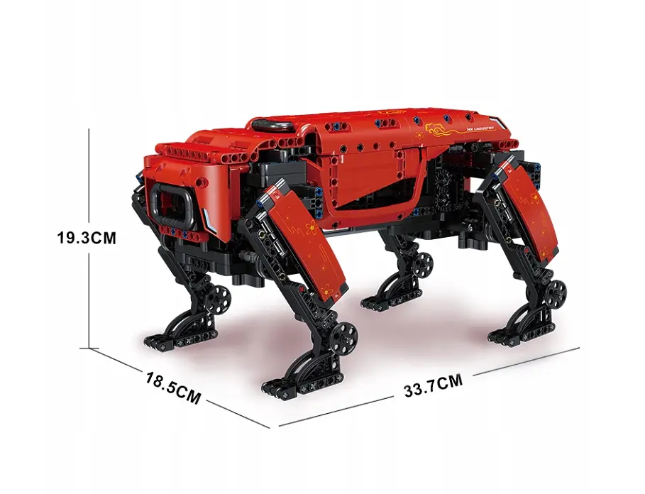 Конструктор дитячий на радіокеруванні Mould King Робот-Пес 921 деталь  - фото 3