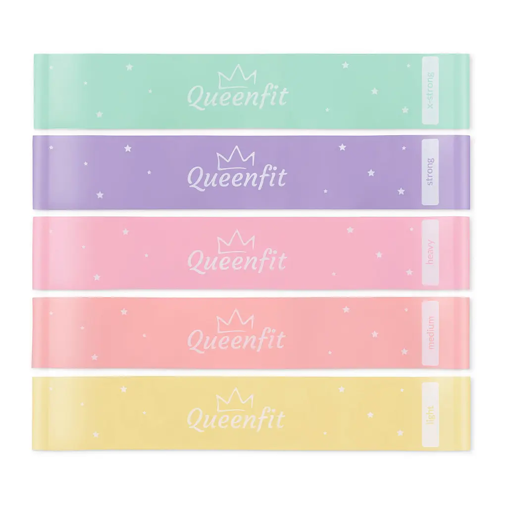 Набір резинок для фітнесу Queenfit 0,5-30кг - фото 2