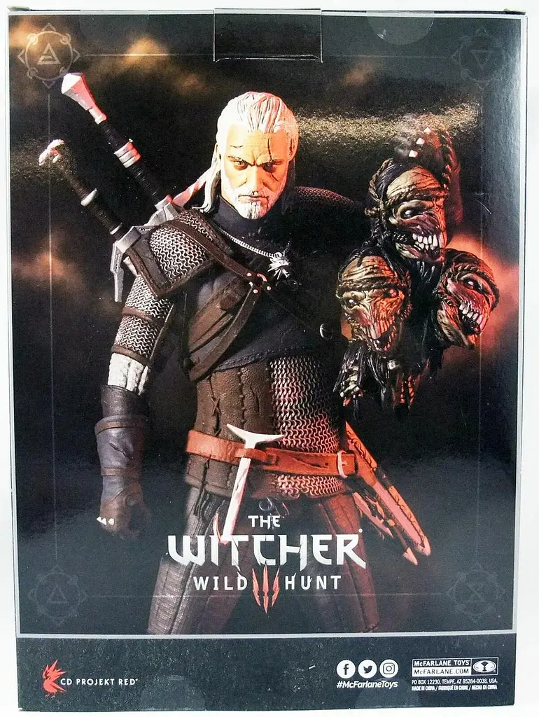 Фигурка McFarlane Геральт The Witcher Geralt Ведьмак 30 см WST MF W G 30 - фото 9