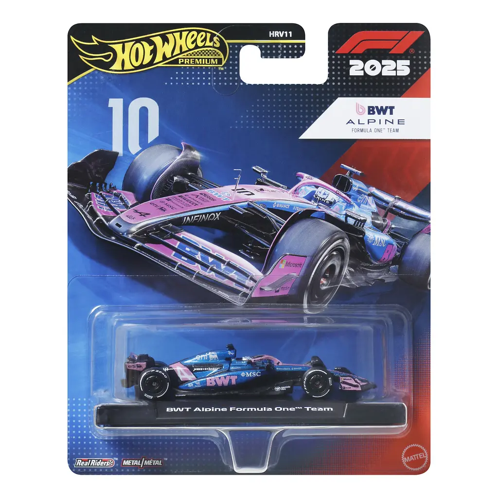  Колекційний болід Hot Wheels Alpine Pierre Gasly 10 Formula 1   - фото 6