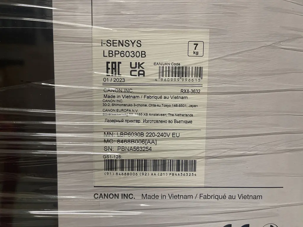 Принтер Canon i-SENSYS LBP6030B (8468B006) - фото 3