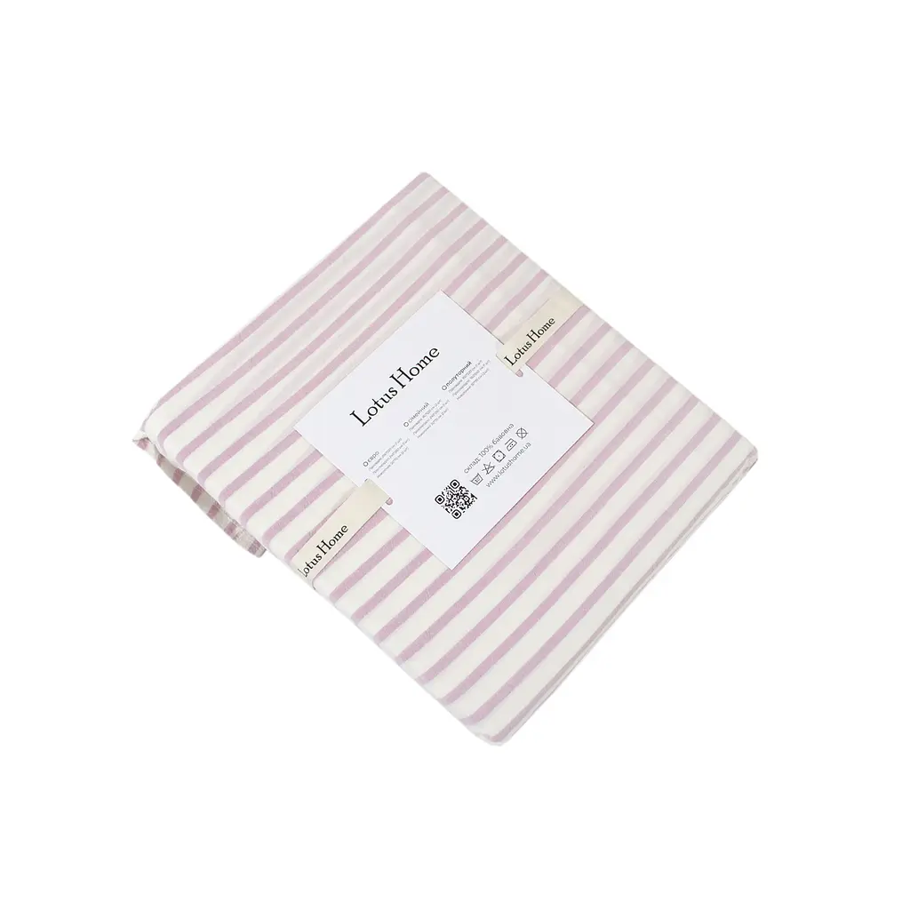 Постельное белье Lotus Home - Timeless розовый евро - фото 8