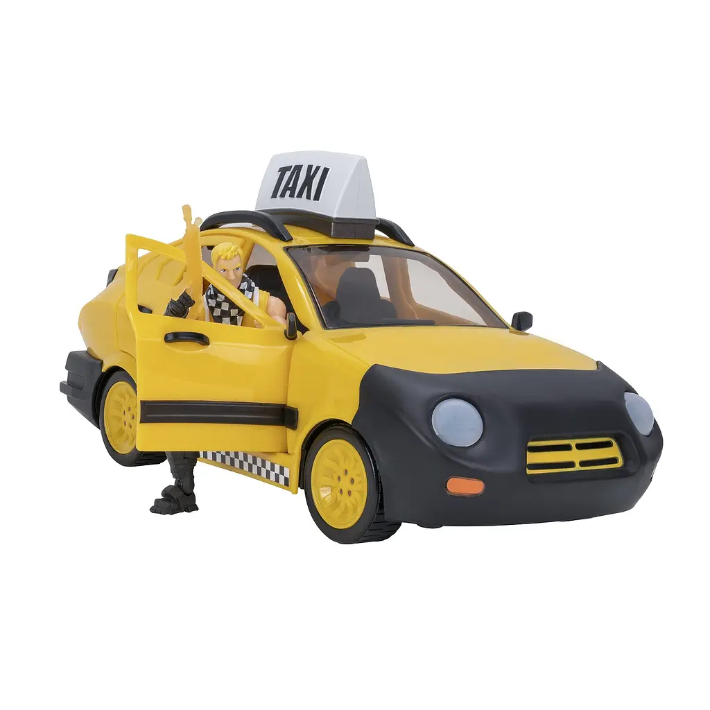 Ігровий набір Jazwares Fortnite Joy Ride Vehicle Taxi Cab, автомобіль і фігурка (FNT0817) - фото 6