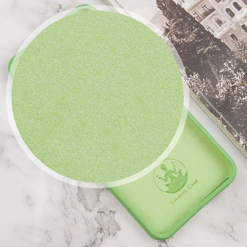 Чохол Silicone Cover Lakshmi Full Camera (A) для Xiaomi Redmi Note 13 Pro+ Зелений / Pistachio - фото 3