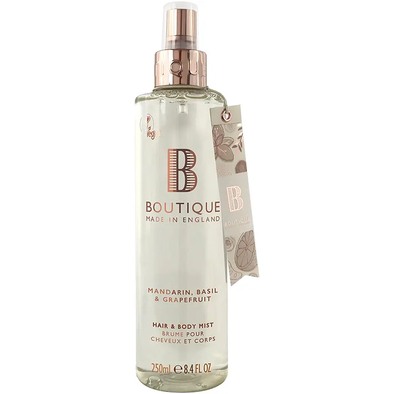Міст для тіла і волосся Mandarin, Basil & Grapefruit Boutique, 250 мл
