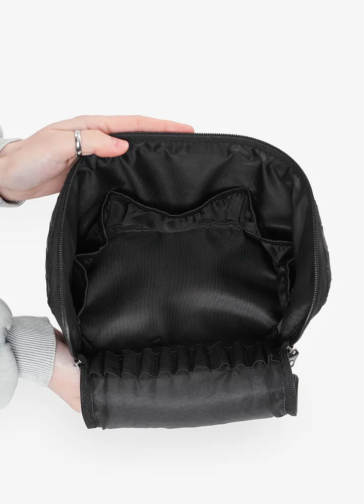 Набір жіночих сумок Sambag Candy Mix Set плетені, чорні (30550067) - фото 3