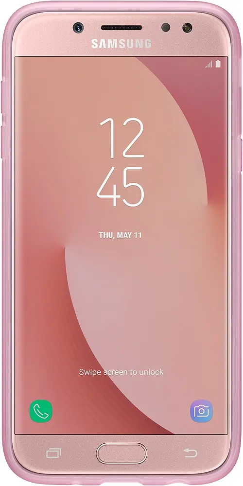 Чохол Samsung Jelly Cover Galaxy J7 2017 pink (EF-AJ730TPEGRU) - фото 2