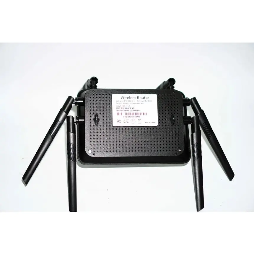 Маршрутизатор WI-FI роутер Pix-Link LV-WR50Q високошвидкісний 6 антен Black (17965) - фото 5
