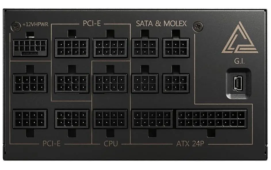 Блок живлення MSI MEG Ai1300P 1300W PCIE5 80+ Titanium (MEG Ai1300P PCIE5) - фото 2