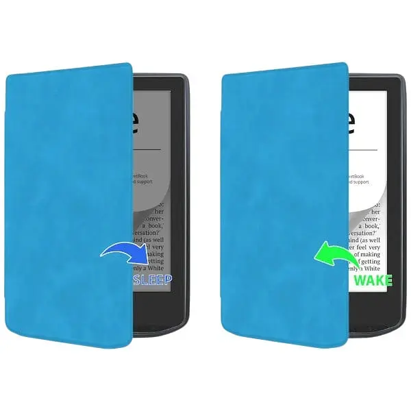 Чехол-книга BeCover Smart Case для PocketBook 629 Verse / 634 Verse Pro 6" Light Blue (710973) - фото 6