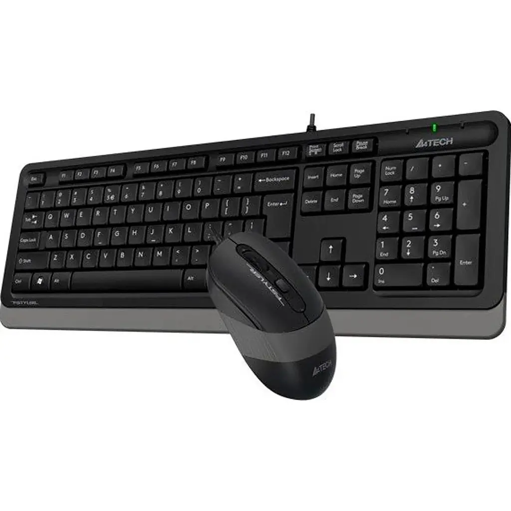 Комплект клавіатура + миша A4Tech Fstyler F1010 Black/Grey [1147539] [107932] - фото 4