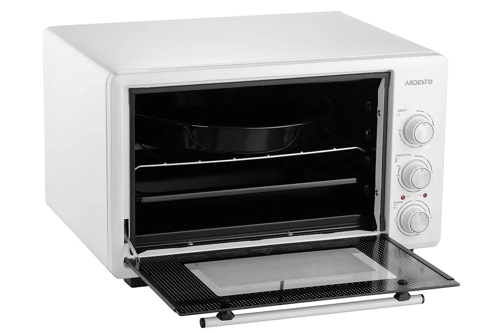 ARDESTO Електрична міні-піч MEO-S40GW - 1300Вт/40 л./таймер/біла - фото 8
