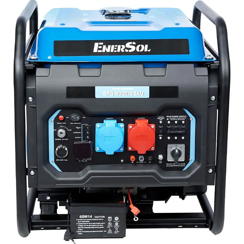 Інверторний бензиновий генератор EnerSol EPG-8000IOEAU [129043] - фото 8