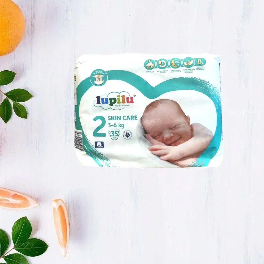 Підгузки Lupilu Skin Care 2 3-6кг 35шт